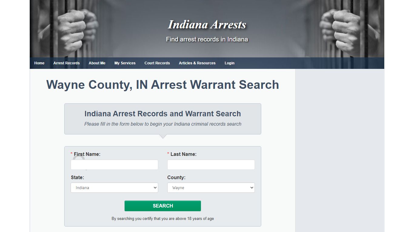 Wayne County, IN Arrest Warrant Search - Indiana Arrests